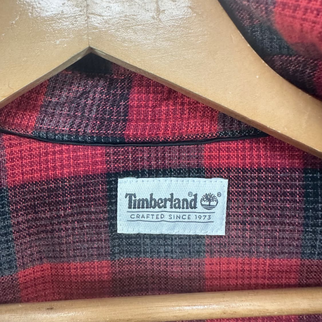   팀버랜드 남자 면 체크 남방 자켓 기모도톰 XL  상품이미지8