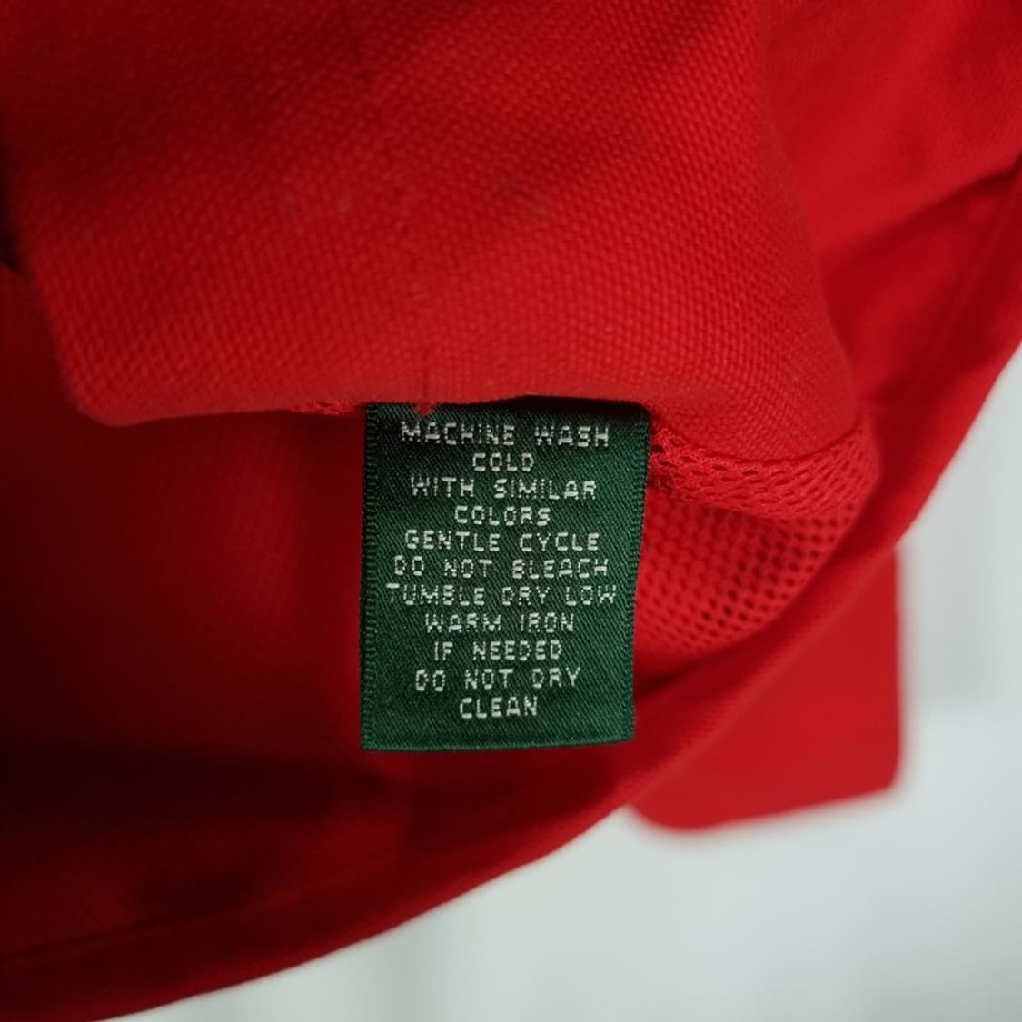 [폴로 랄프로렌] 코튼 블루종 자켓 레드 M19159 상품이미지8