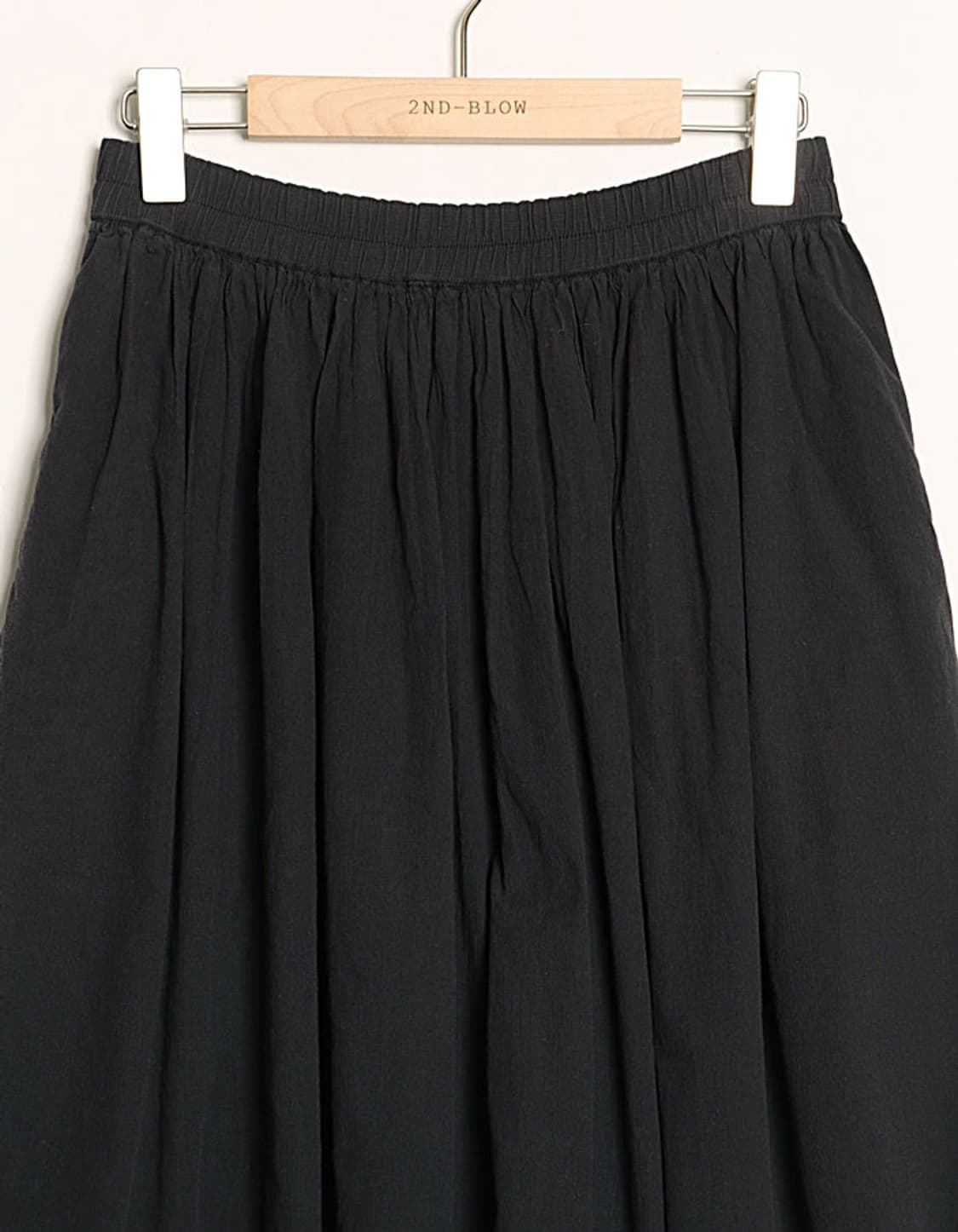無印良品 Cotton Gather Skirt (27~28) 상품이미지2