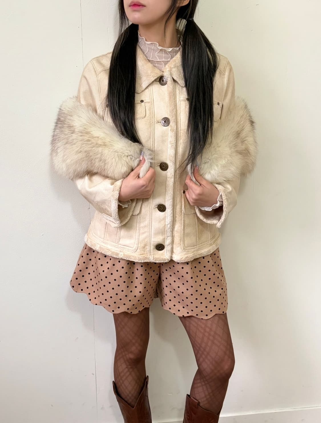 SAGA FOX 퍼 머플러 상품이미지7