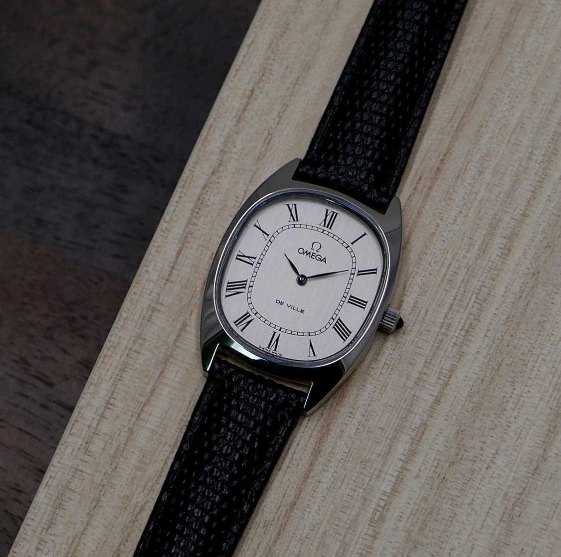 오메가 빈티지 드빌 로만 수동시계 상품이미지3
