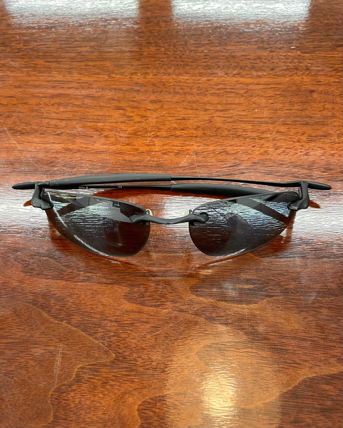 오클리 매트 블랙 무테 선글라스 상품이미지4