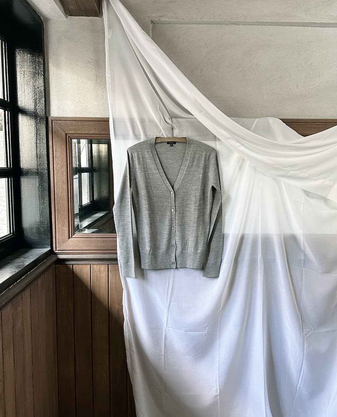 THEORY greay wool cardigan 상품이미지6