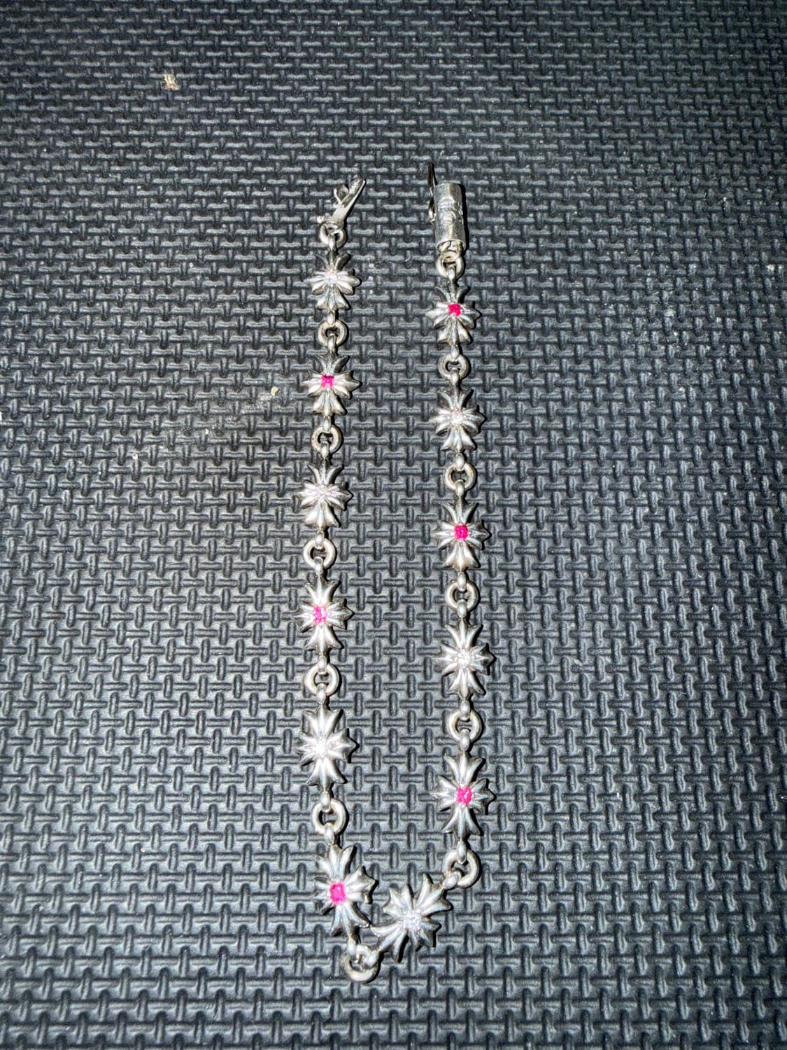 크롬하츠 타이니팔찌 12링크 루비 다이아 에프터 상품이미지3