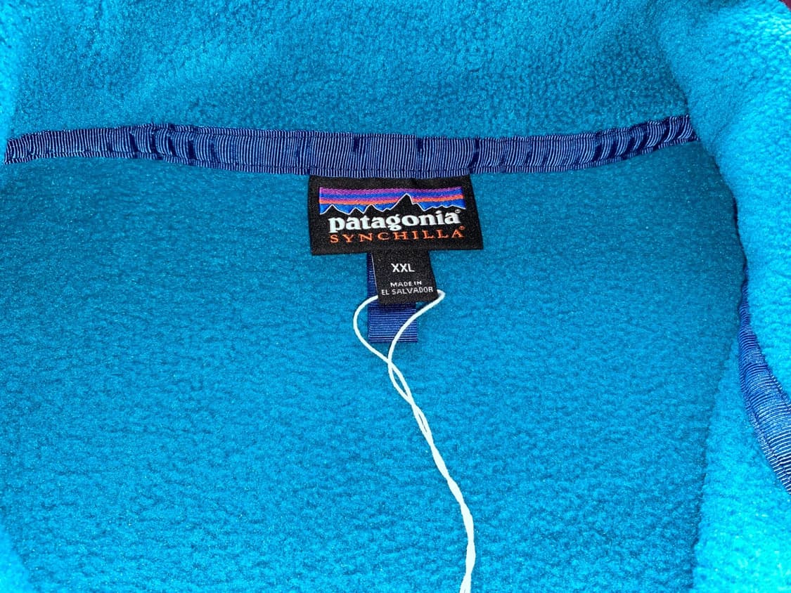 23FW 파타고니아 신칠라 스냅-T 터콰이즈/퍼플 상품이미지4