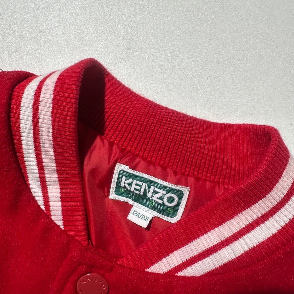 겐조 키즈 울 엠브로이디드 바시티 자켓 상품이미지5