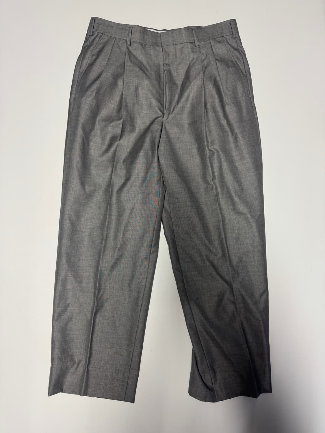 캠브리지멤버스 실크 울 정장 세트 M ~ L 그레이 상품이미지4