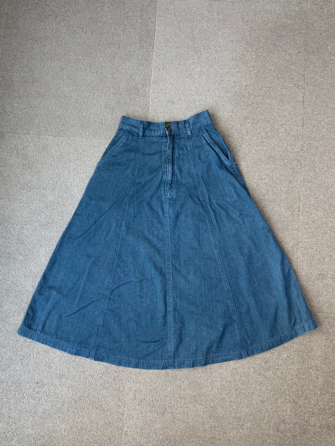 여름용 데님 스커트 상품이미지1