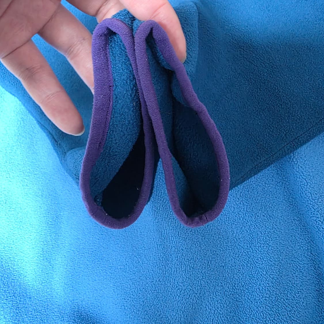 [XL] 빈티지 파타고니아 신칠라 플리스 후드 스냅 풀오버 스카이 블루 상품이미지5