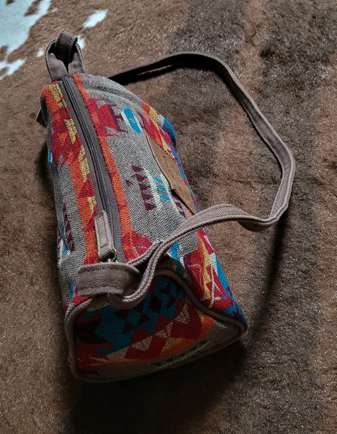 펜들턴 남녀공용 패브릭 나바호 패턴 크로스백 (23*17) 상품이미지6