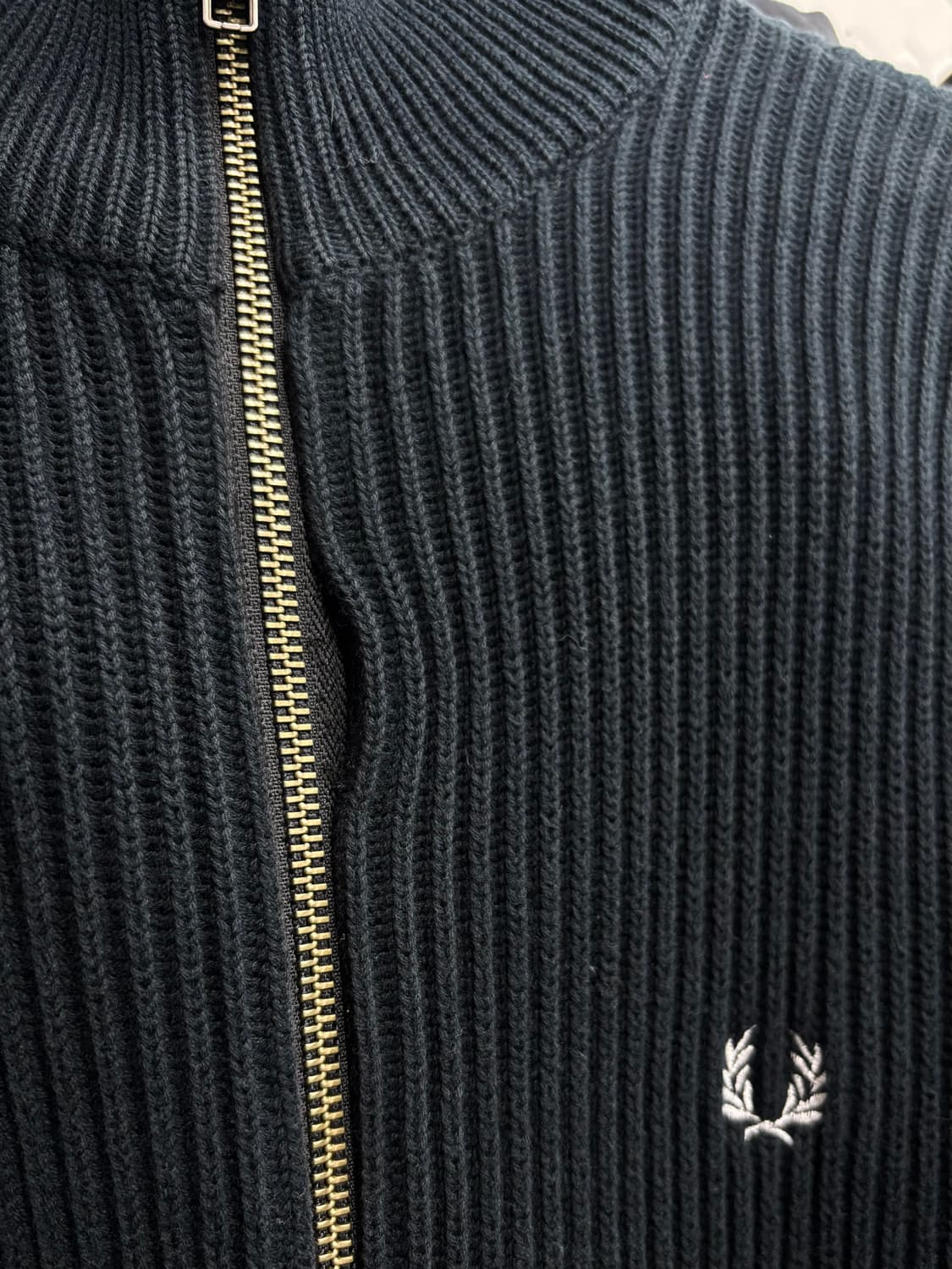 프레디페리 투웨이 니트 집업 상품이미지6