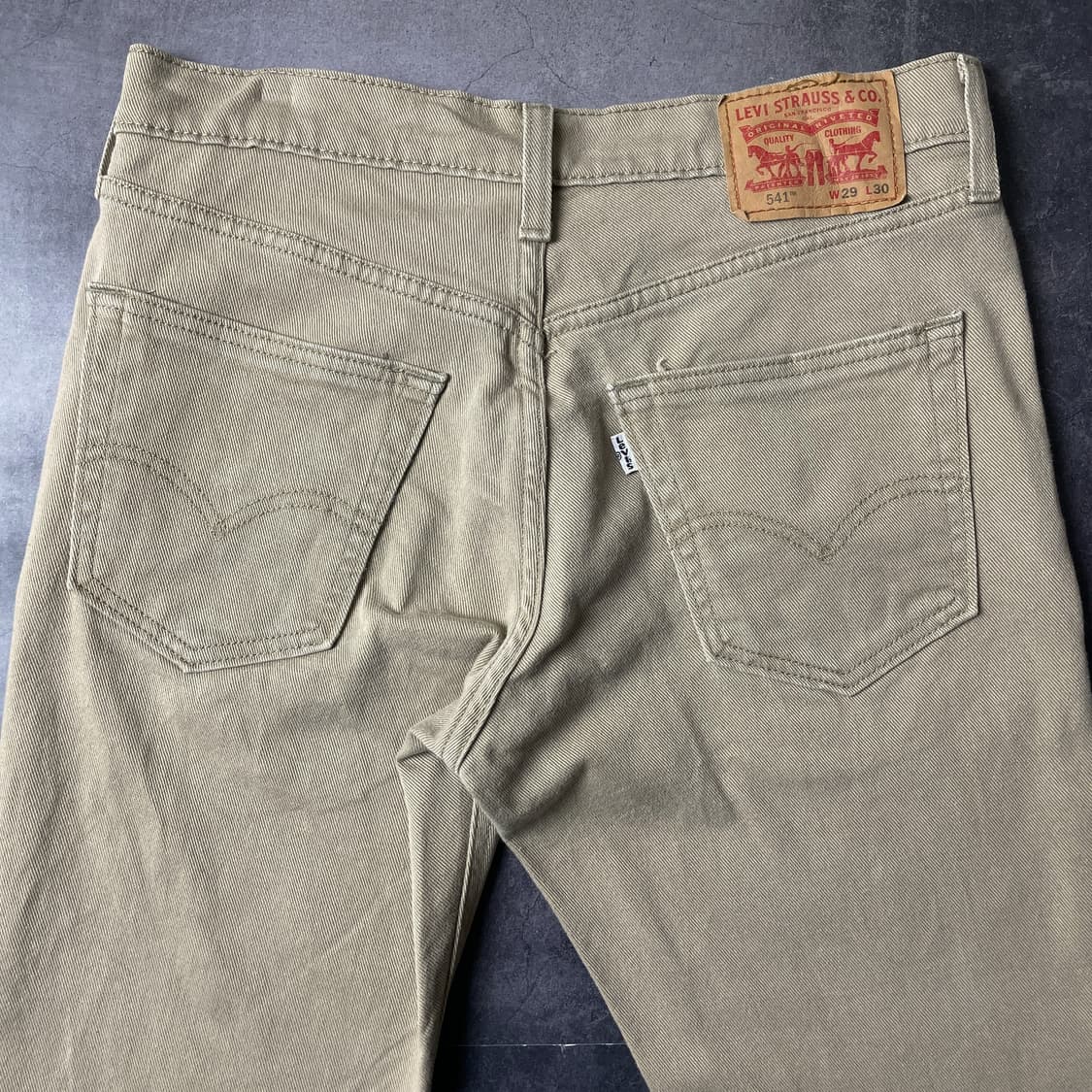 LEVI'S 리바이스541 애슬레틱 테이퍼드핏 베이지 팬츠 A00636 상품이미지6