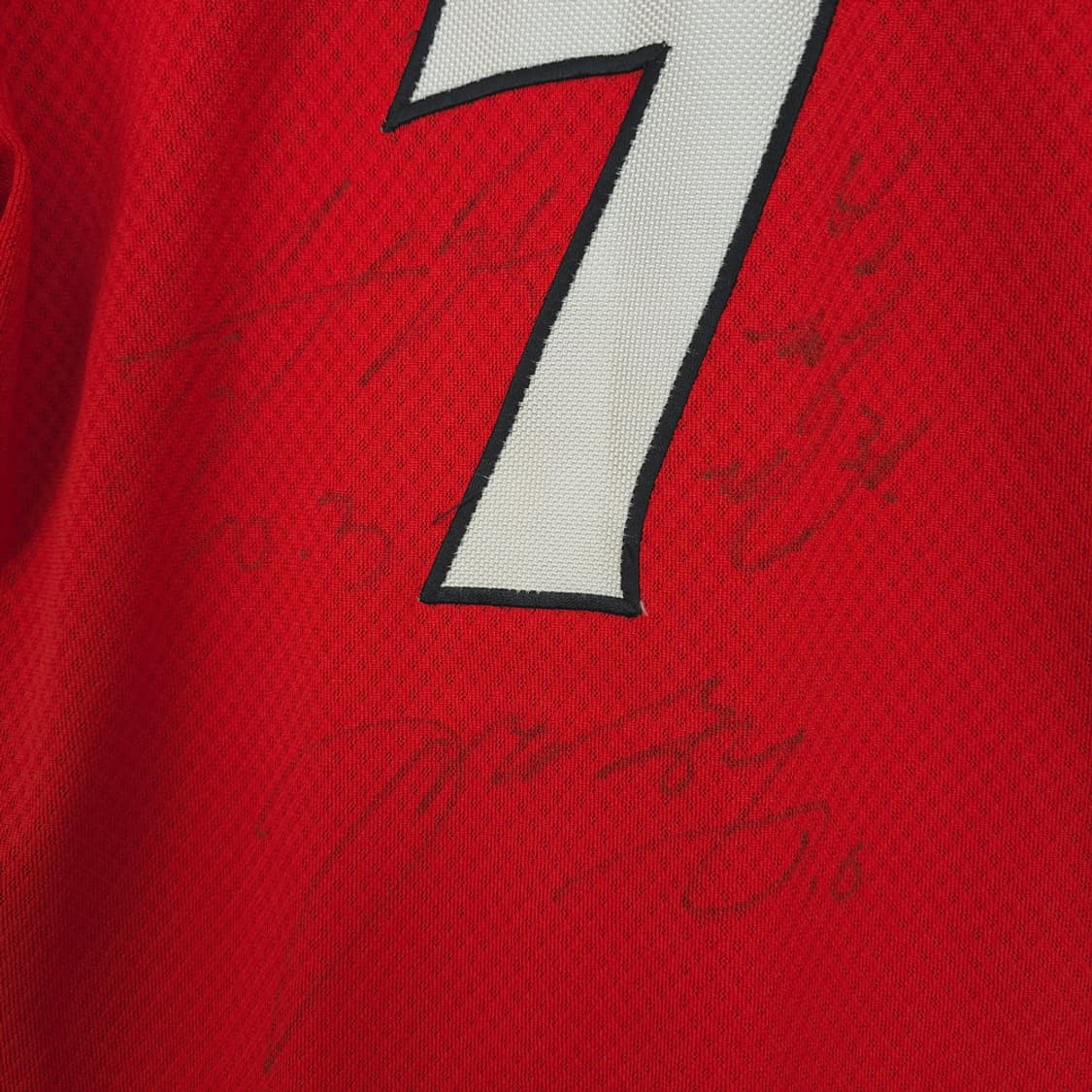 SK 와이번스 김재현 선수 사인 유니폼 레드 80 상품이미지4