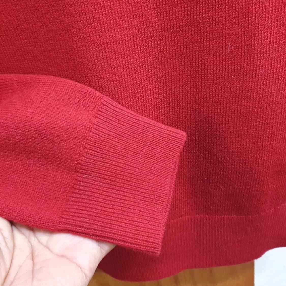 타미힐피거 프리미엄 메리노 울 집업 니트(95) 상품이미지3