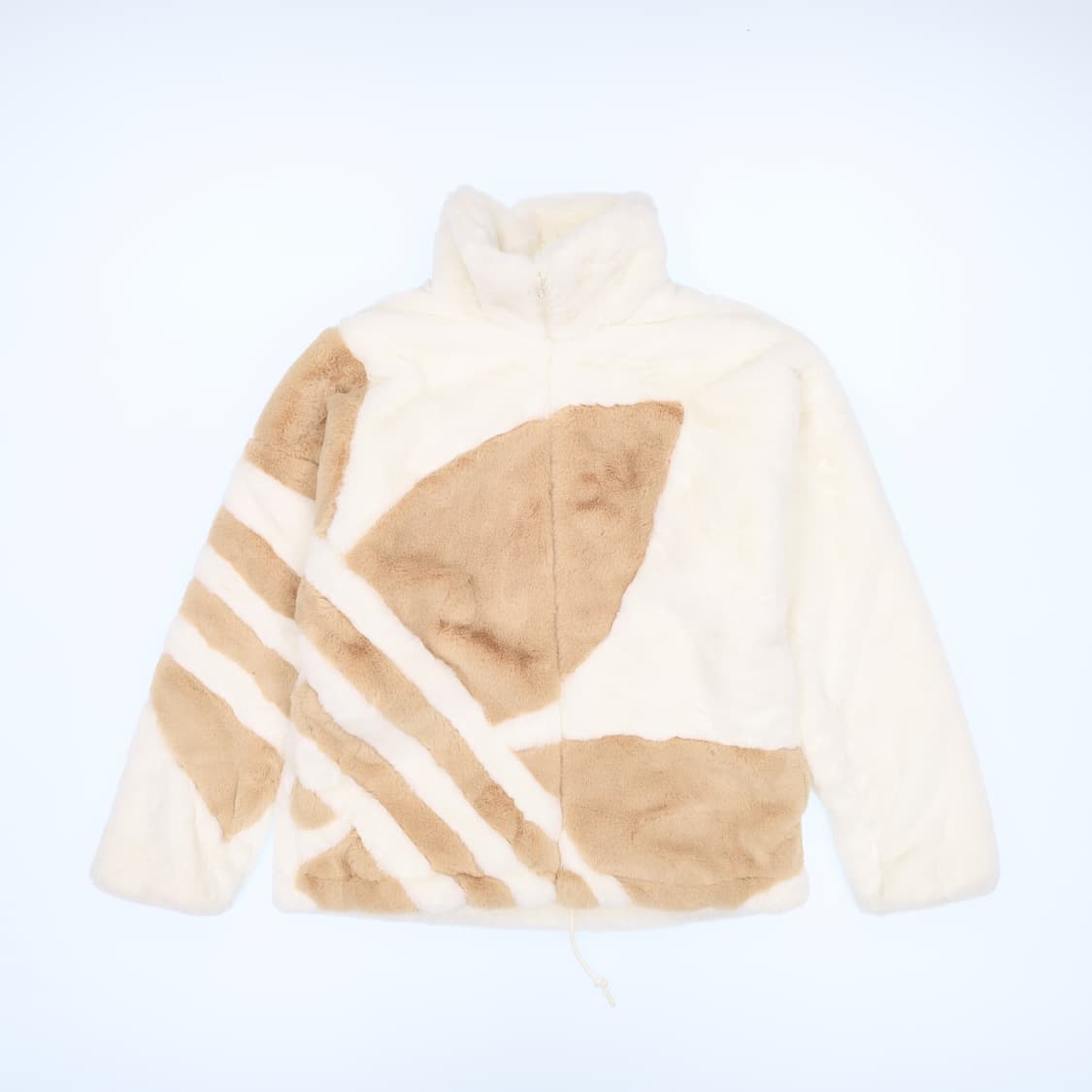 M 신형 아디다스 빅 트레포일 퍼 집업 자켓 N7328 상품이미지1