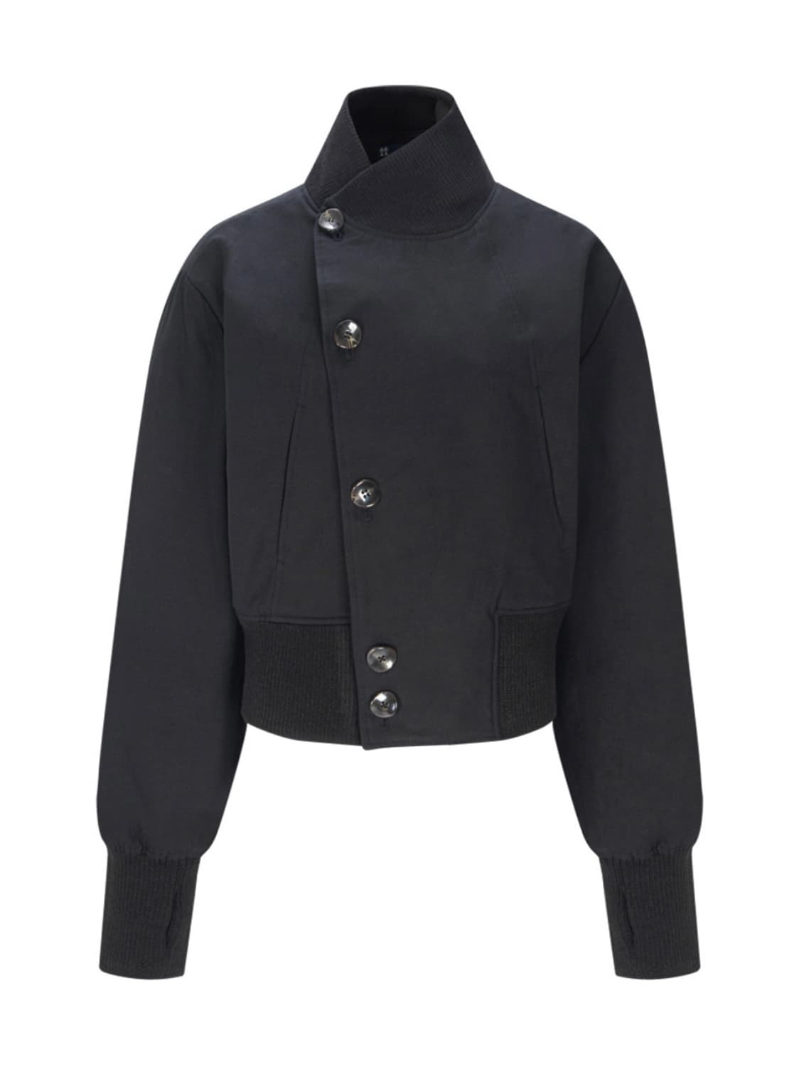 플리즈노팔로우 Sena High Neck Button Jacket 상품이미지1