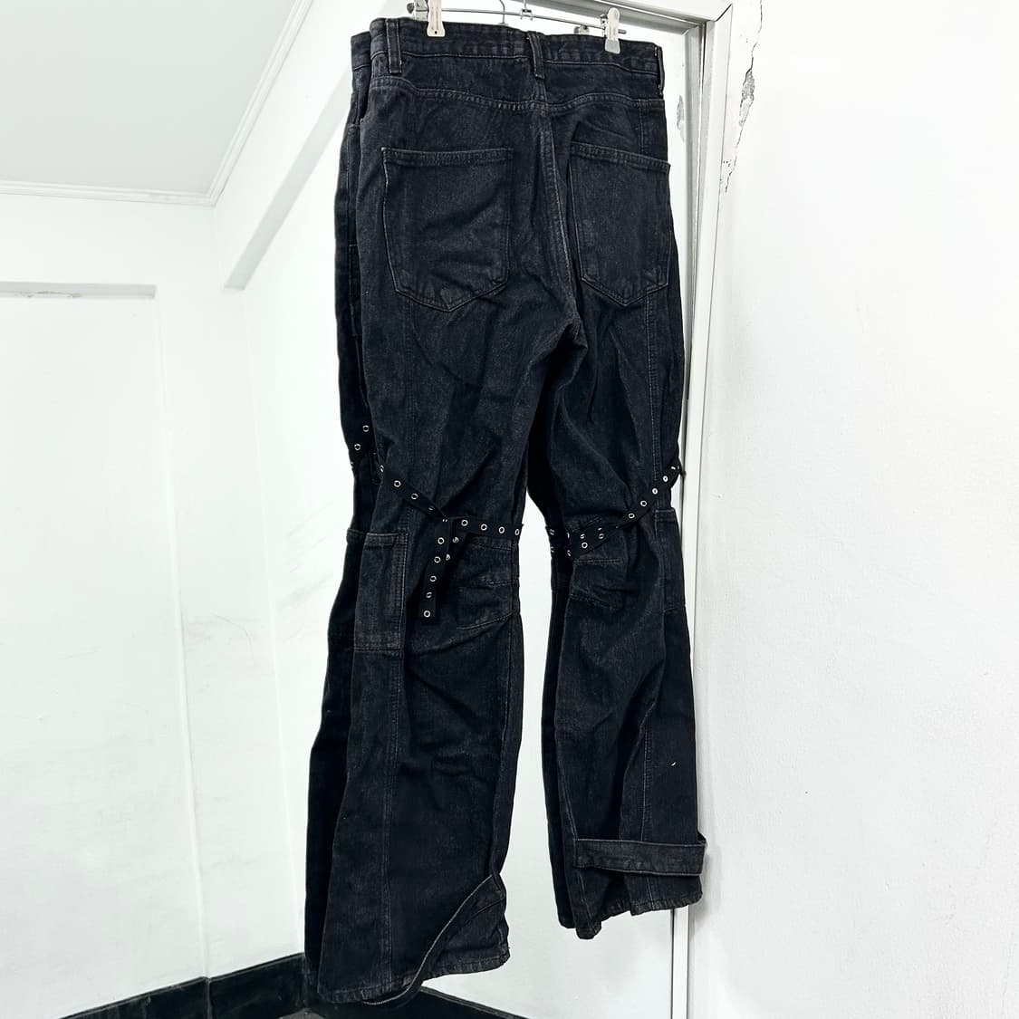 플로즈룸 본디지 데님 카고 팬츠 상품이미지5