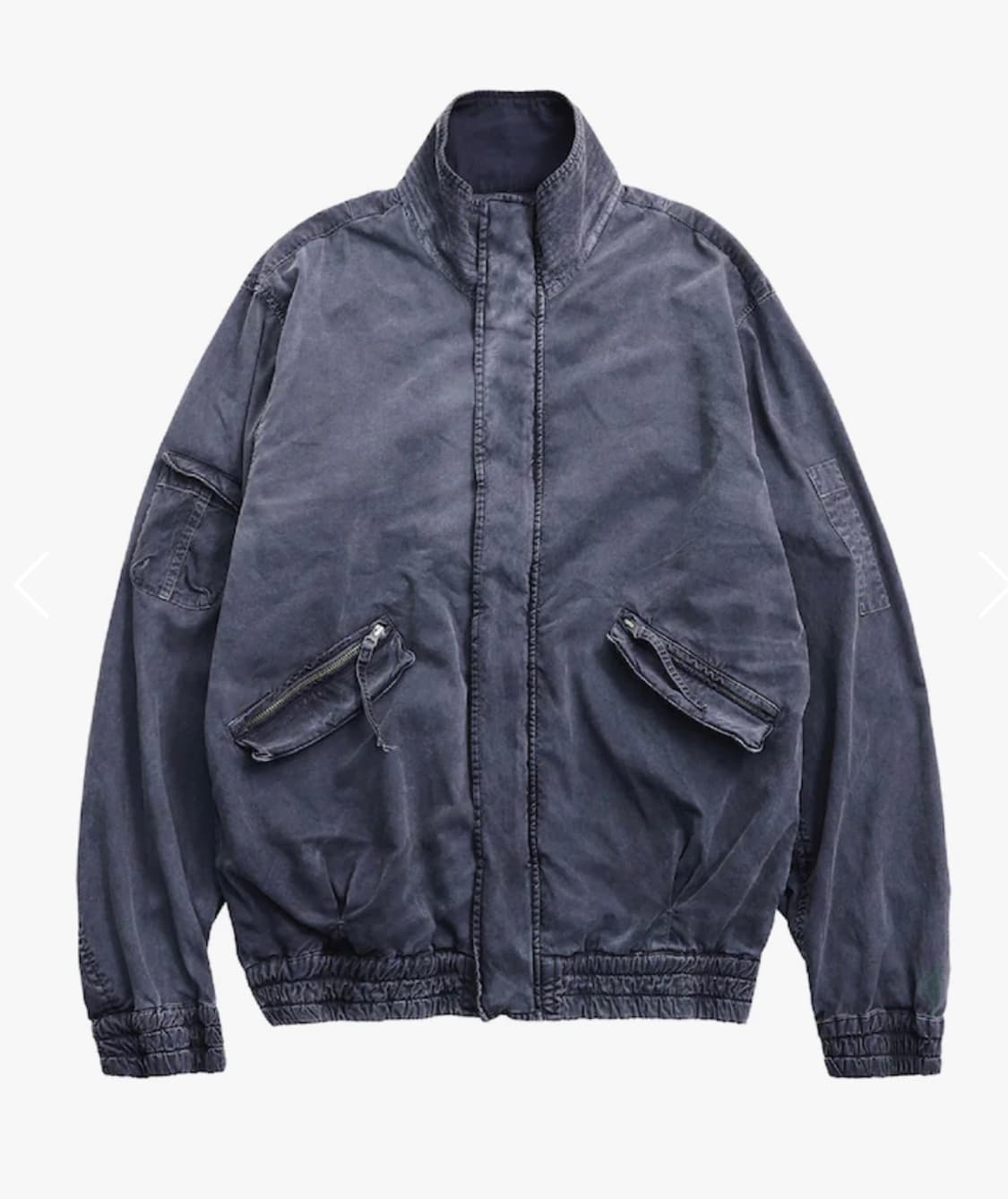 999휴머니티 어드벤처 다이드 봄버 자켓 네이비 2사이즈 상품이미지1