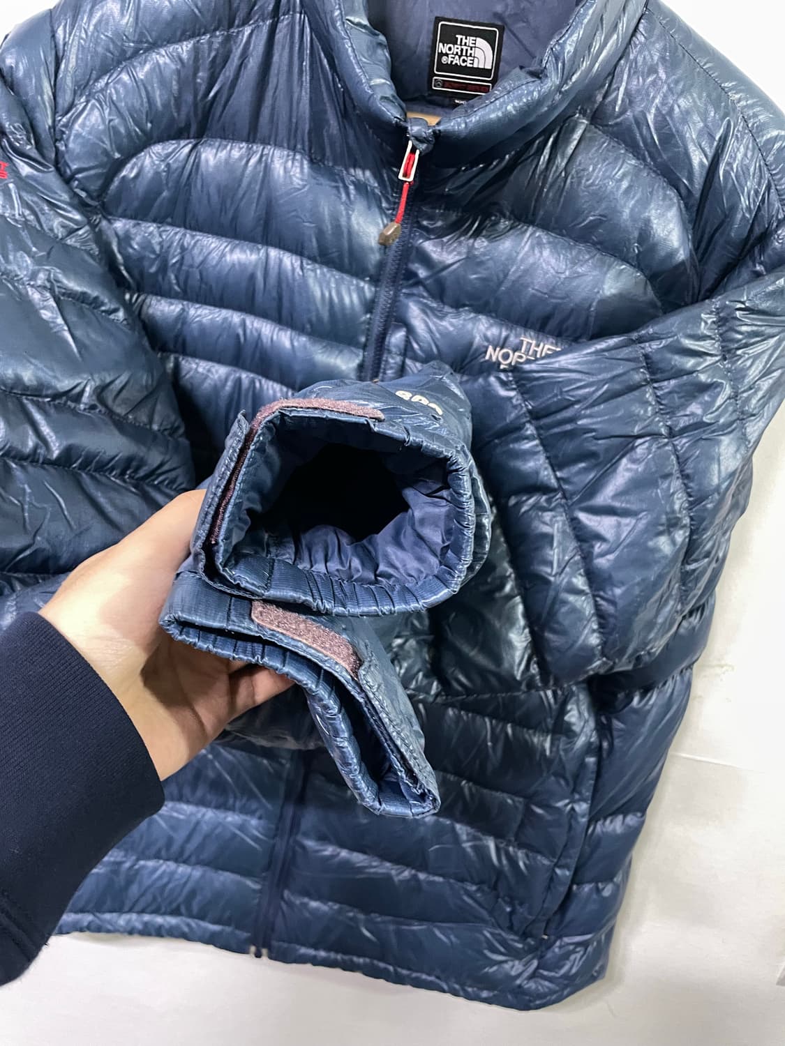 노스페이스 경량패딩 퍼텍스 퀀텀 구스다운 필파워800 100 사이즈  상품이미지5
