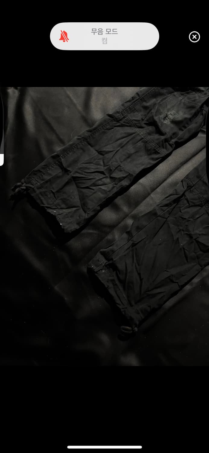 Unknown Black Y2k Cargo pants 상품이미지2