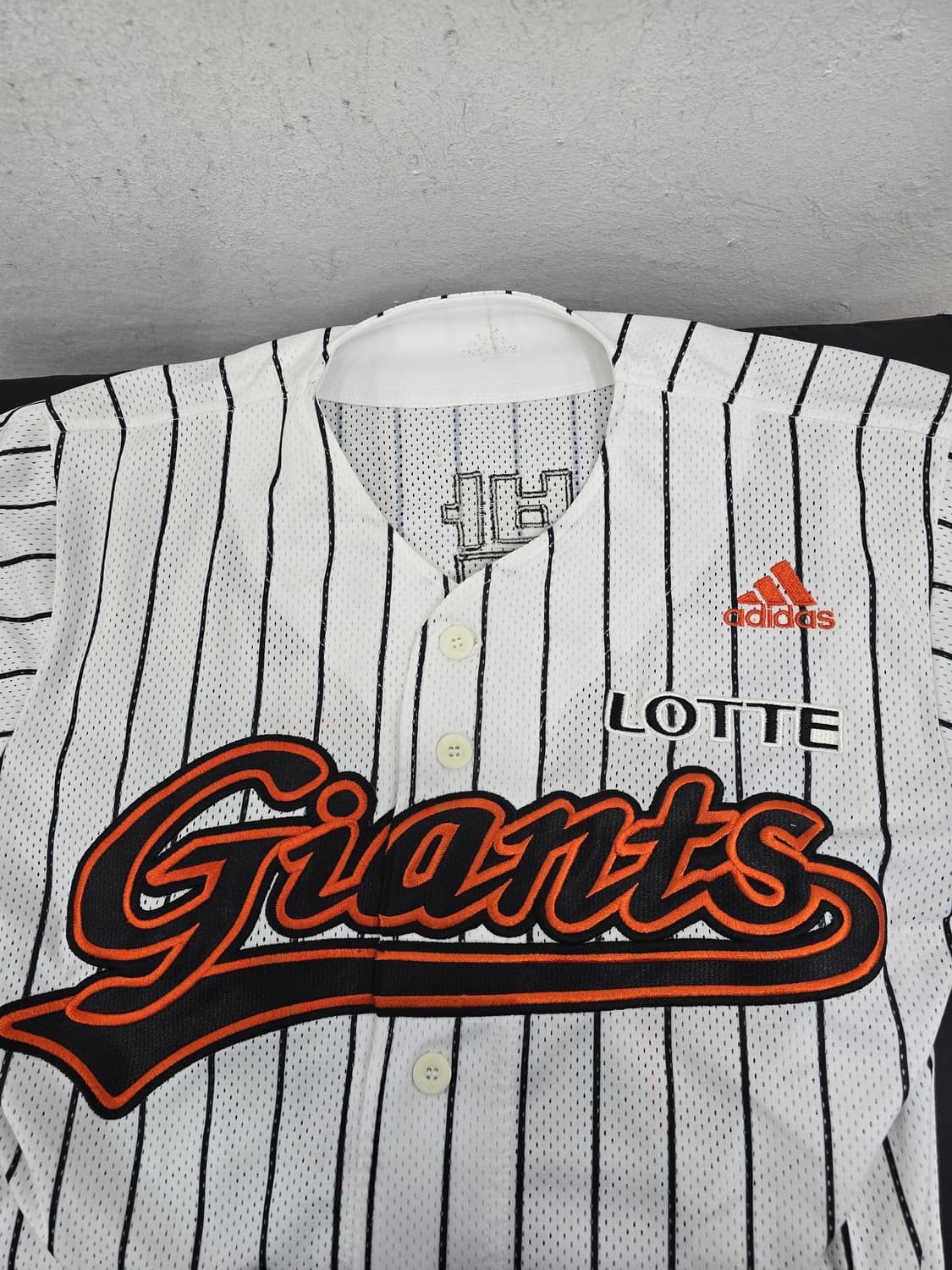 아디다스 롯데 자이언츠 유니폼 스트라이프85 상품이미지3