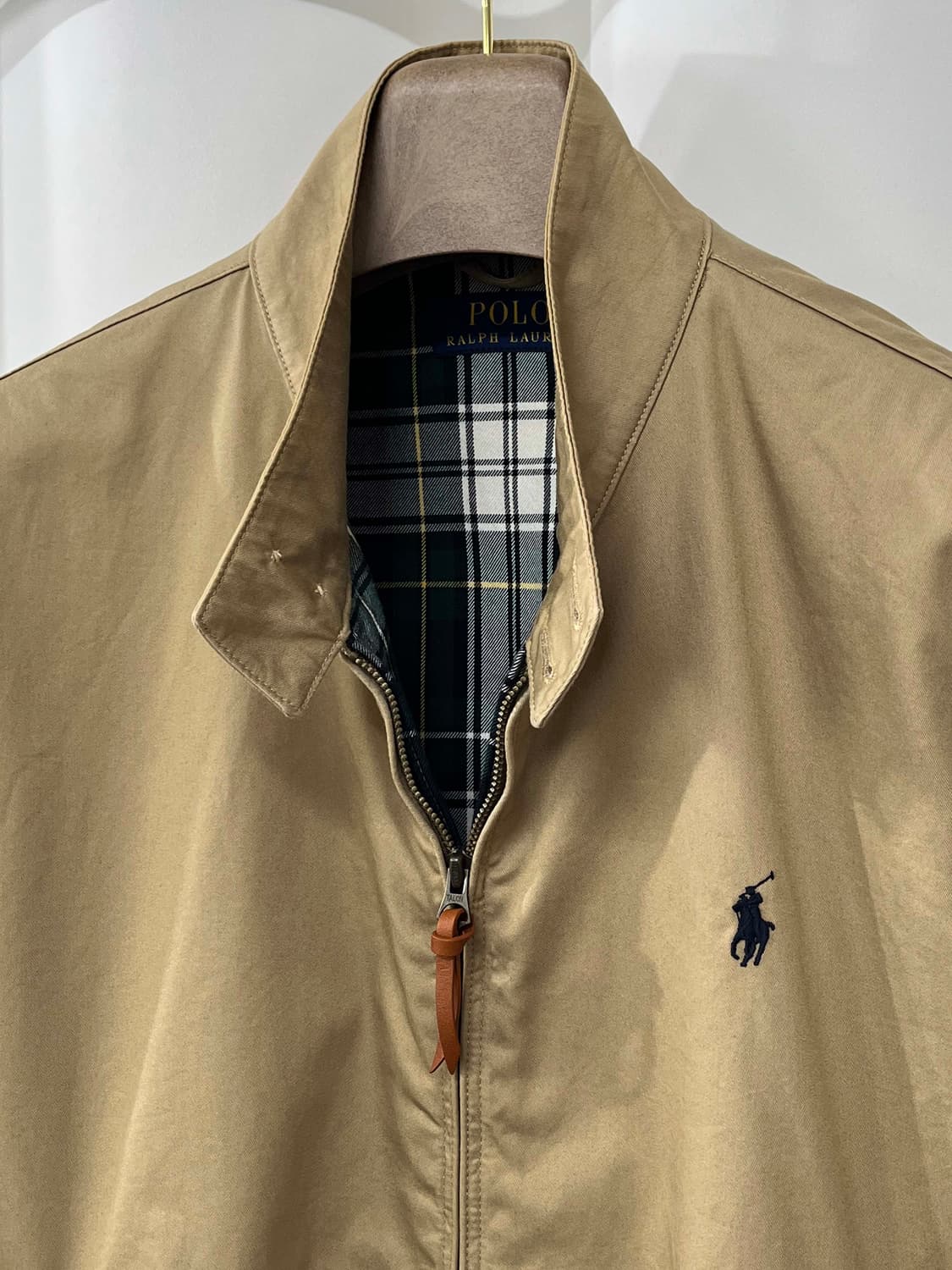 폴로 랄프로렌 블랙와치 바라쿠타 해링턴 코튼트윌 스포츠 자켓 상품이미지5