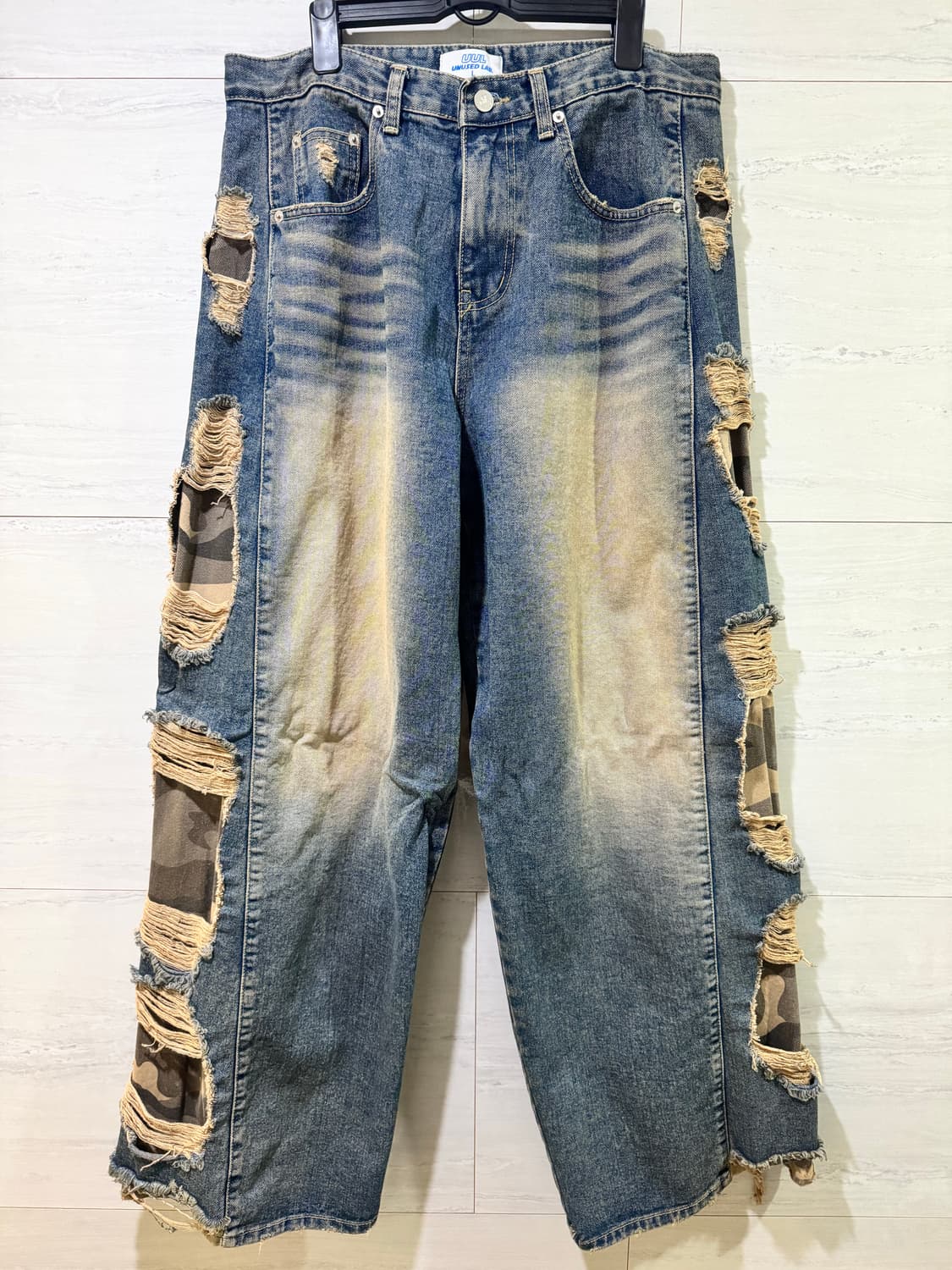 Camouflage denim pants  상품이미지1