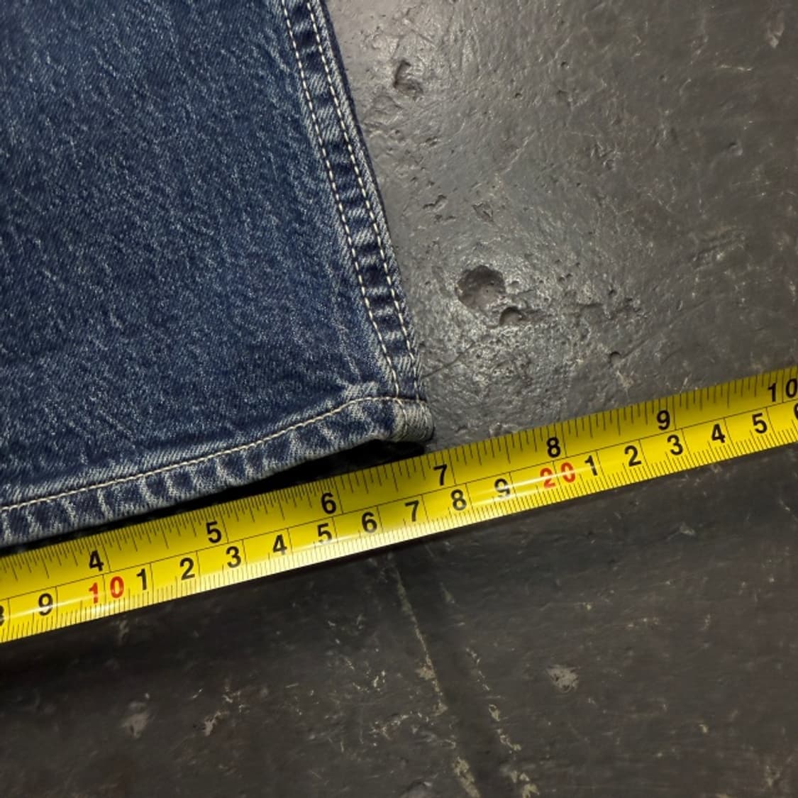 32 리바이스 502 레드 청바지 상품이미지5