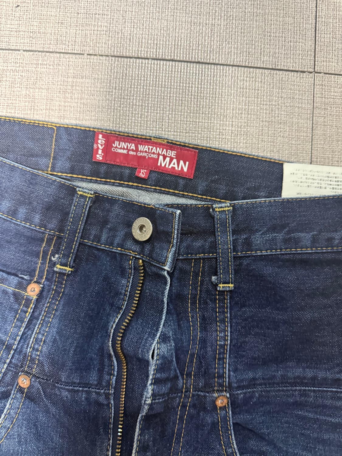 준야 와타나베 리바이스 배기 중청진 상품이미지4