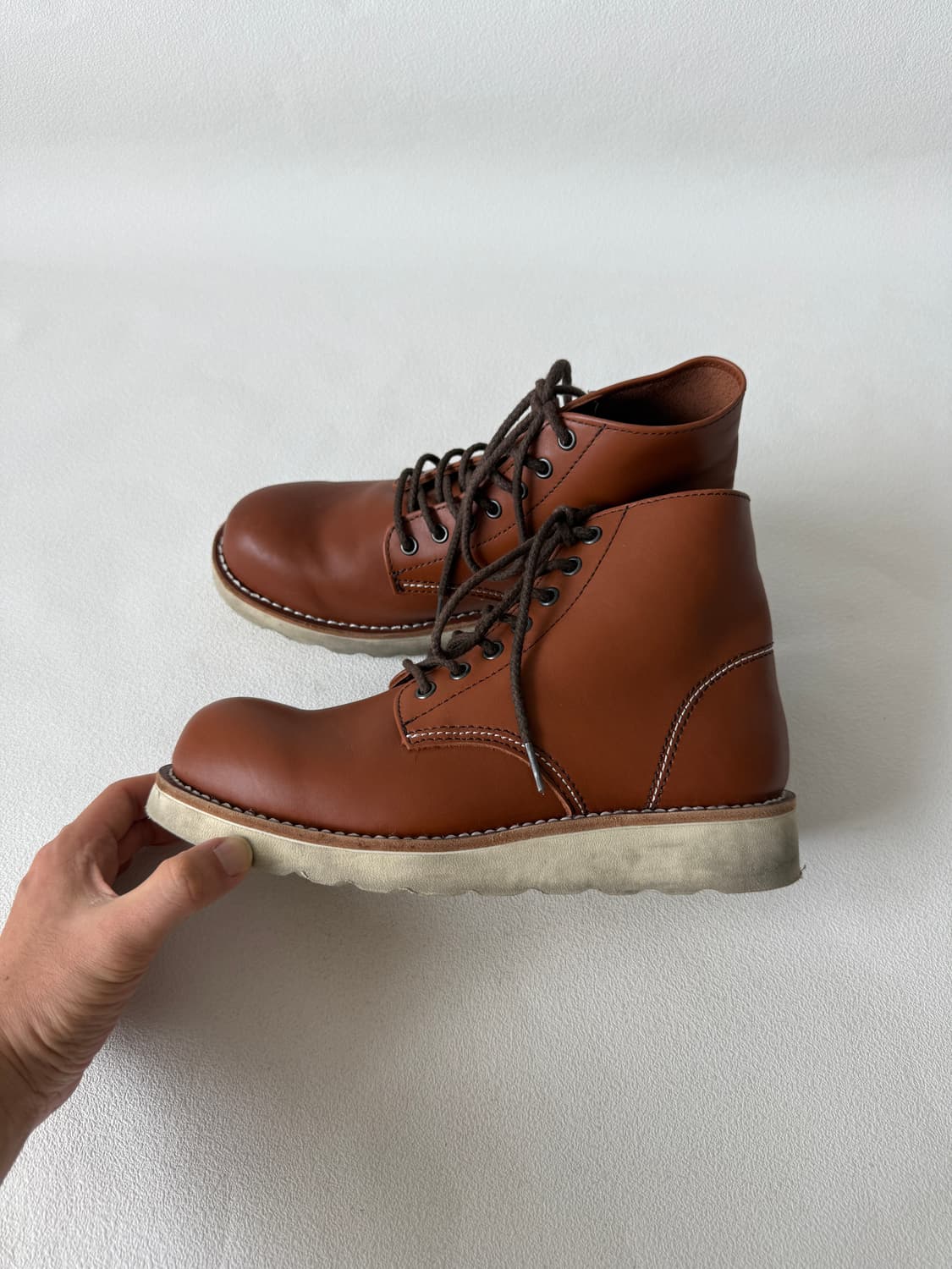 [260]Pre owned 레더 라운드토 워커 상품이미지1