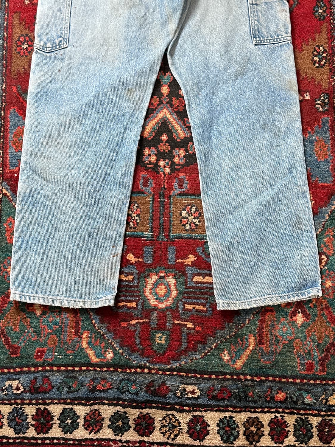 OG 칼하트 데님 더블니 팬츠 칼하트 B73 썩블니 상품이미지8