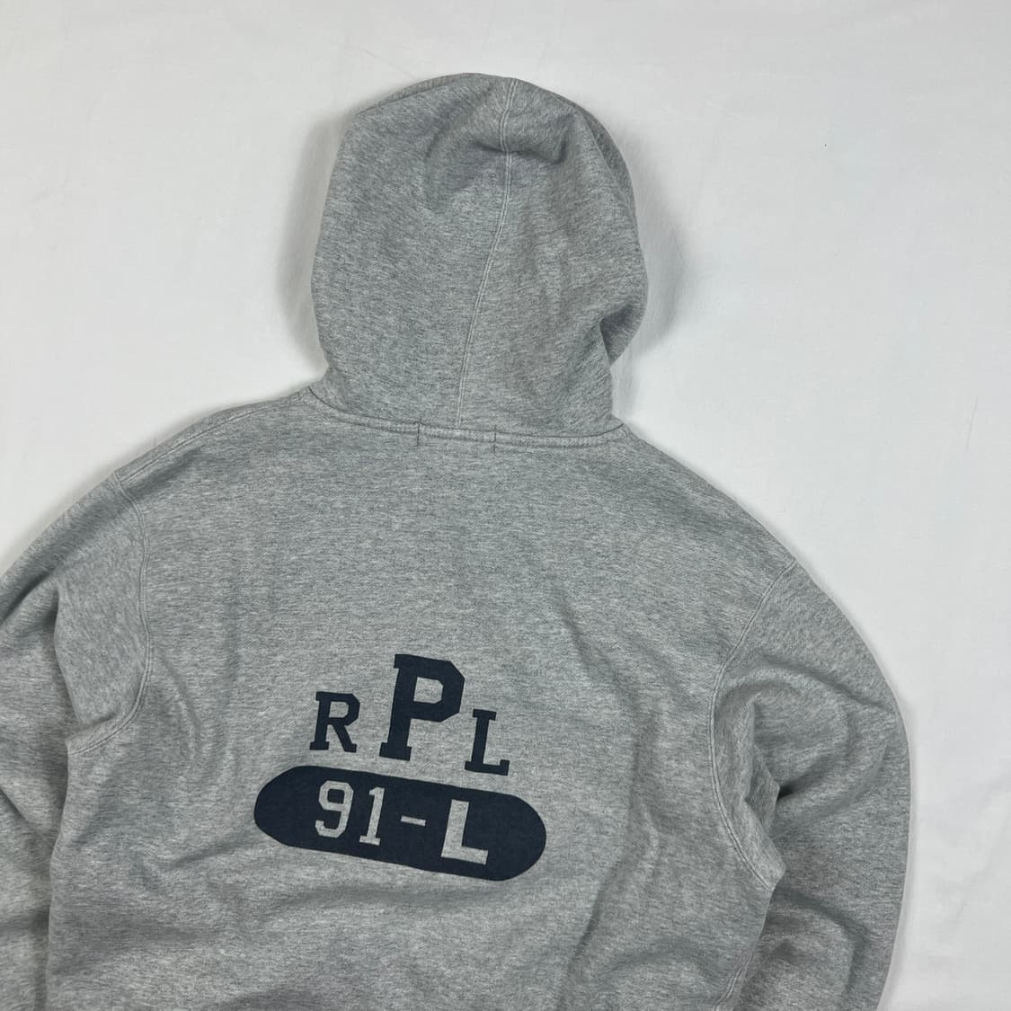 90’s 91년도 폴로랄프로렌 rpl 하프집업 후드티 상품이미지7
