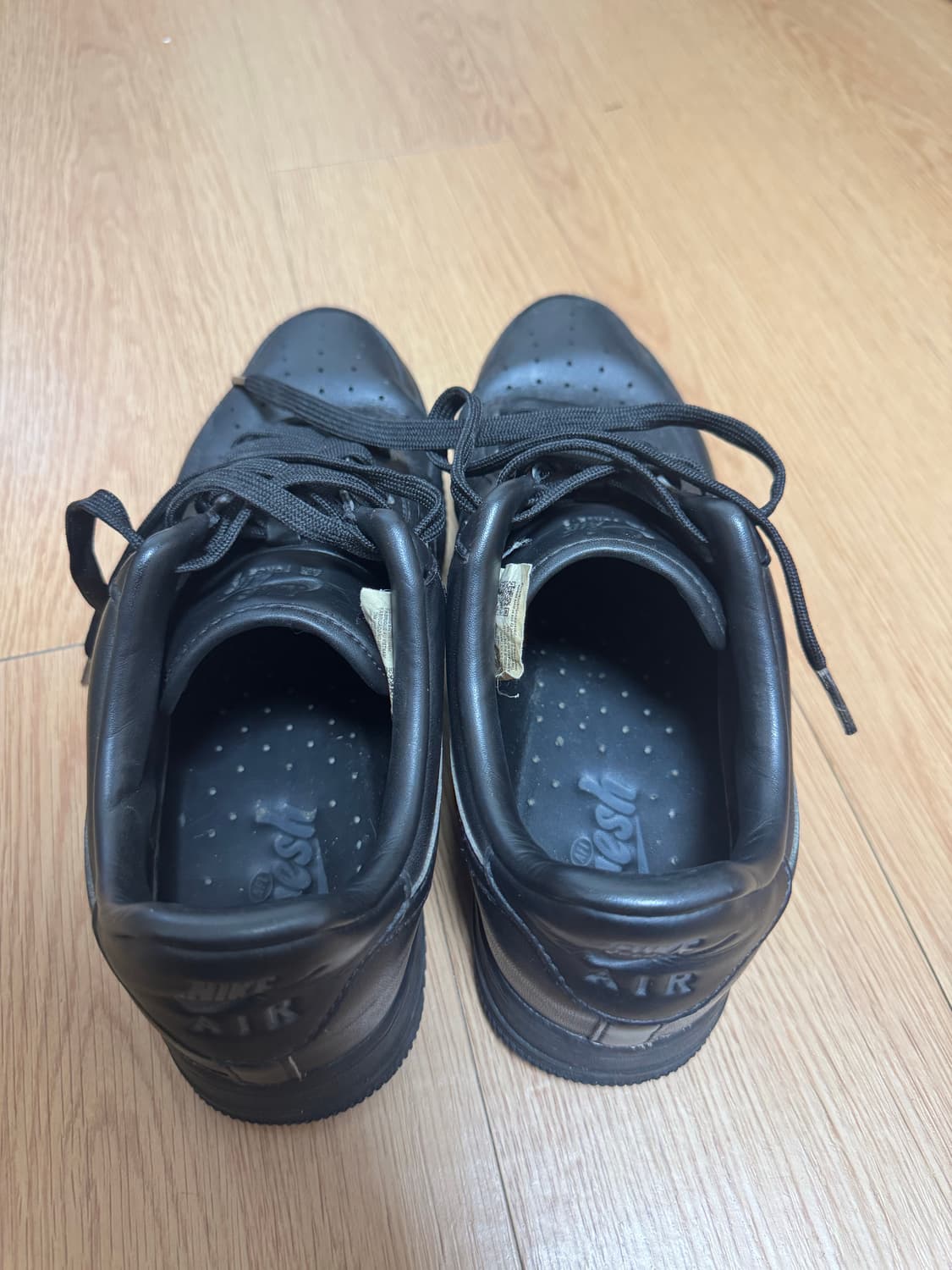 에어포스 1 07 프레쉬 블랙 290사이즈 상품이미지5