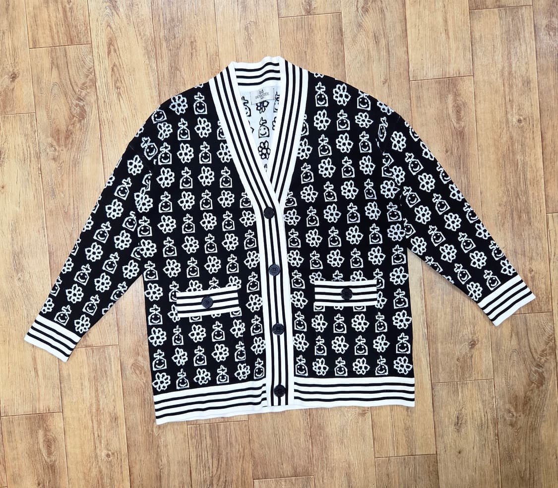 데바스테(DEVASTEE) 그래픽가디건 프리사이즈 상품이미지1