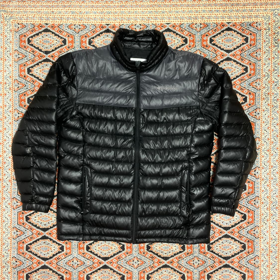 컬럼비아 블랙 경량패딩 남성XXL 상품이미지1