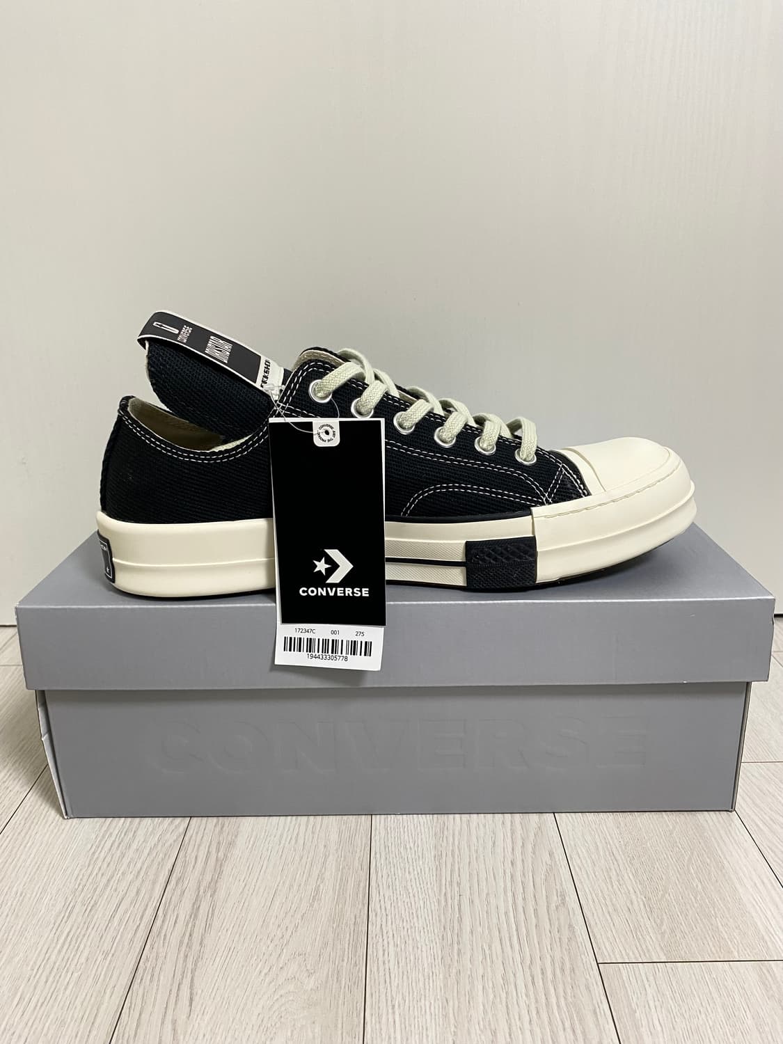 DRKSHDW by Rick Owens X CONVERSE DRKSTAR 상품이미지5