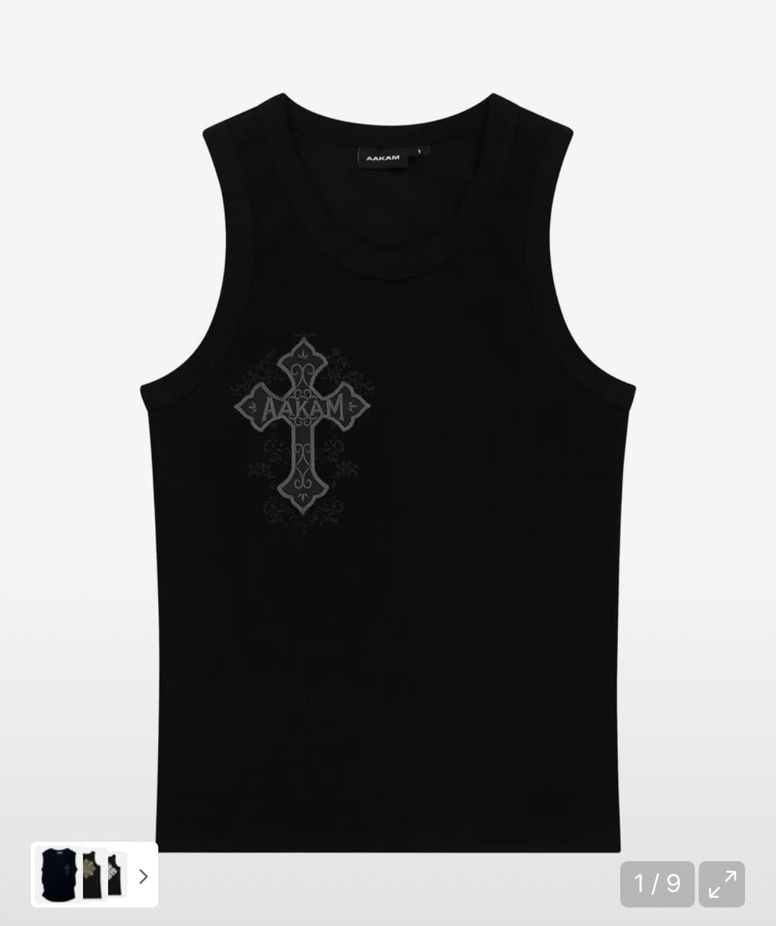 아캄 AKM CROS2 Sleeveless (Black) 상품이미지1