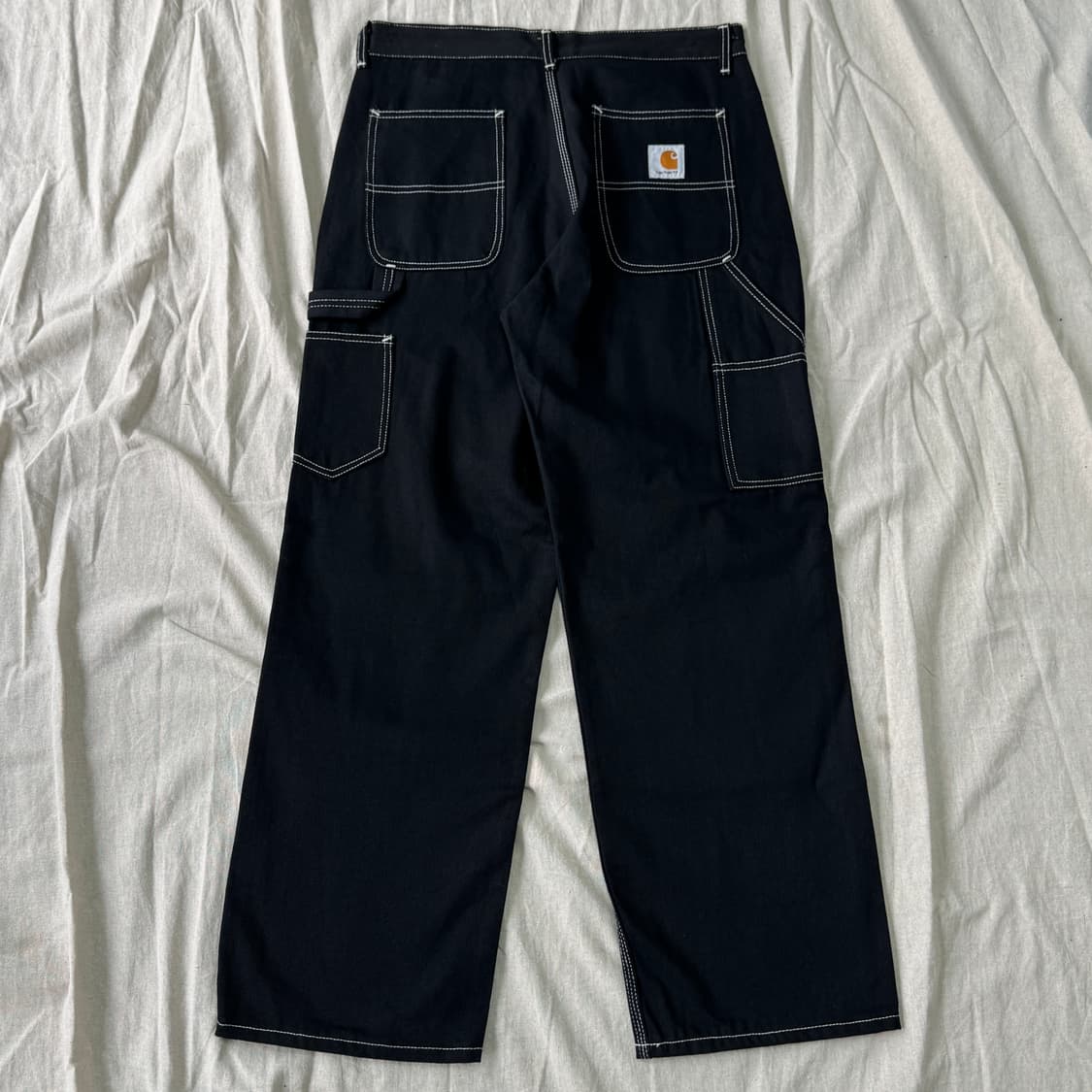 칼하트 스티치 싱글니 카펜터 팬츠 XL 상품이미지2