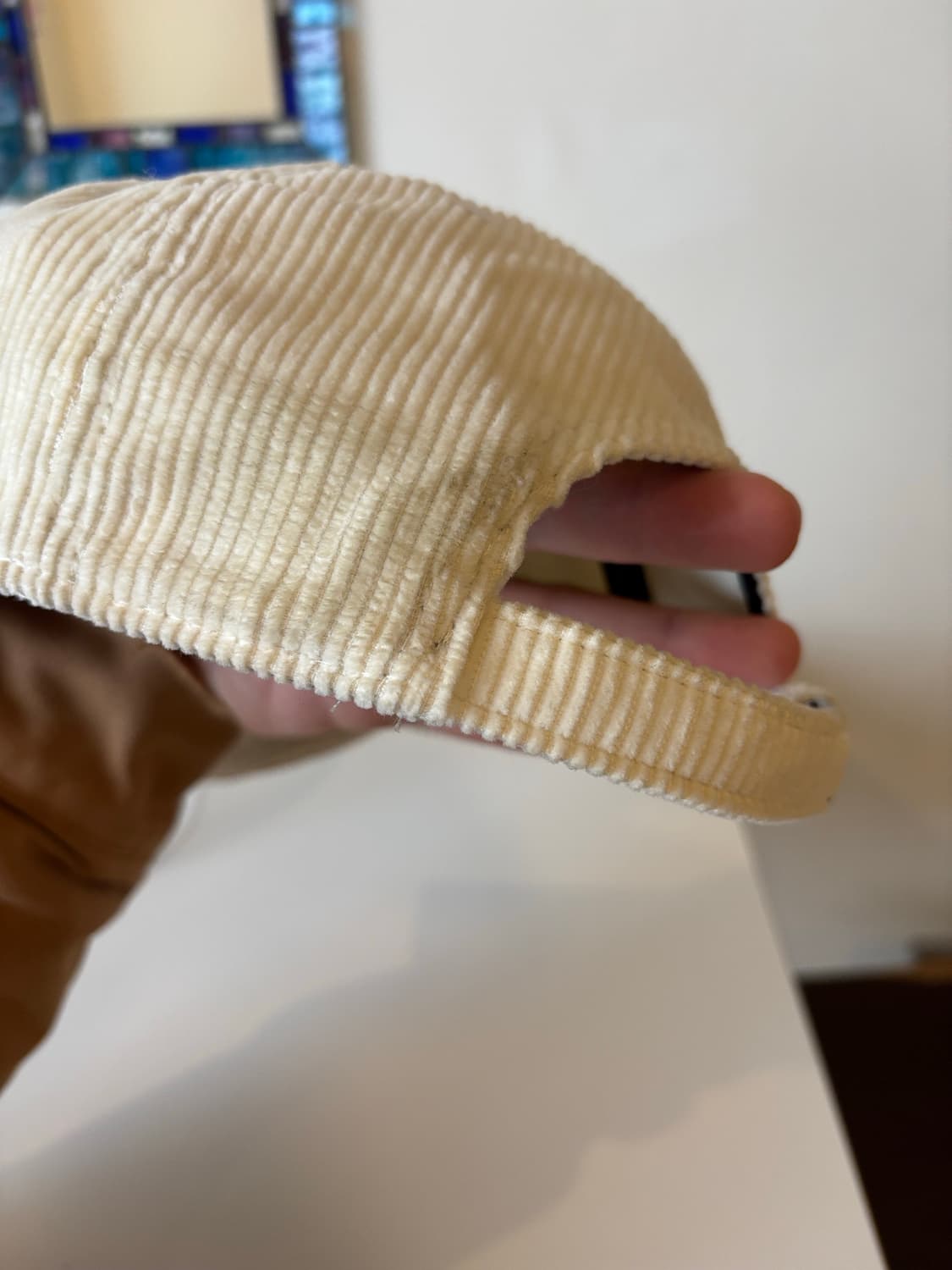 칼하트 코듀로이 볼캡 아이보리 상품이미지2