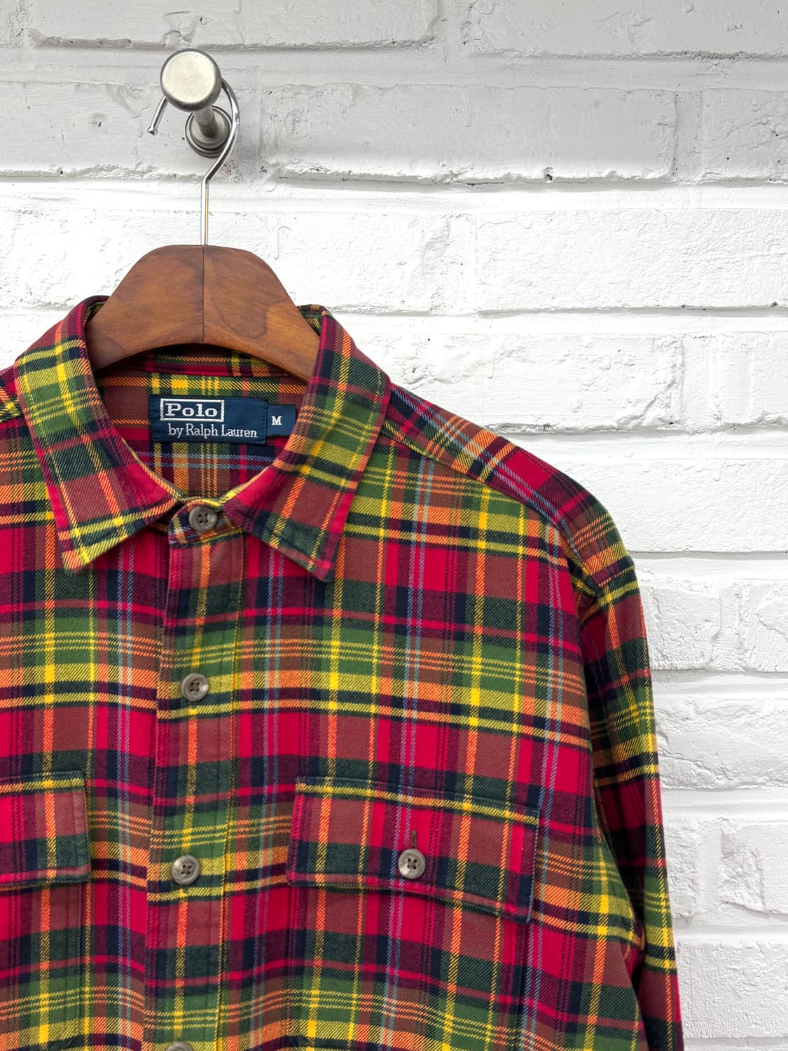 폴로 체크 포켓 셔츠 상품이미지4