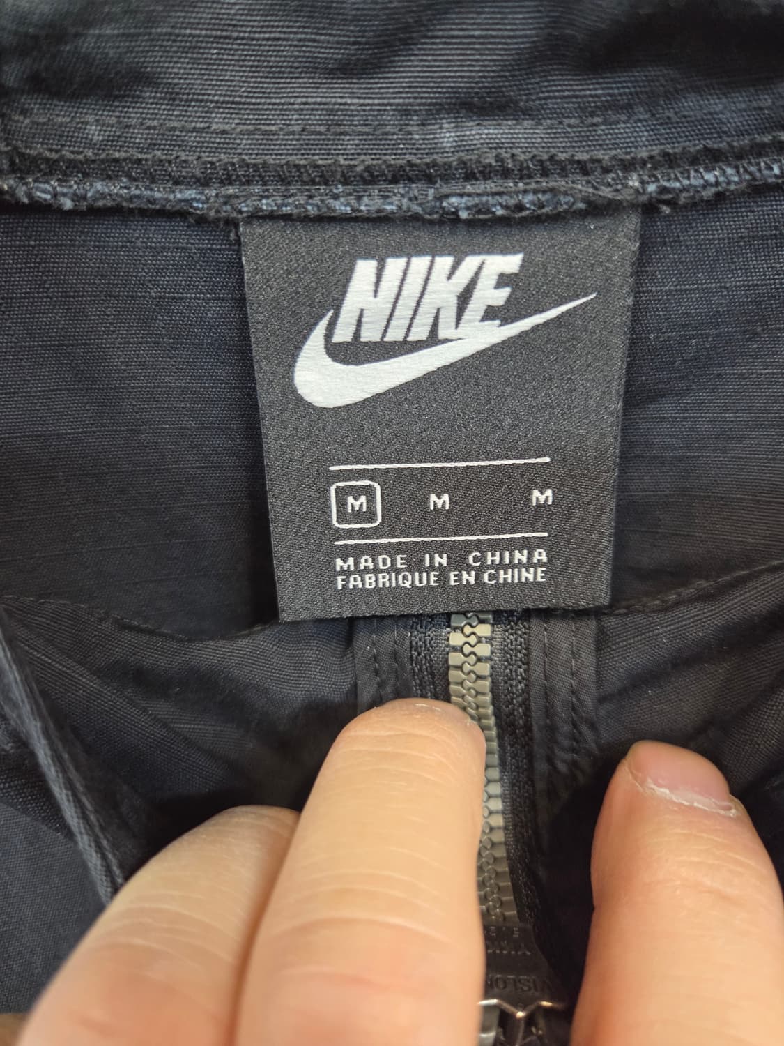 나이키 여성 아이콘 크러쉬 캔버스 립스타 자켓 m 상품이미지3