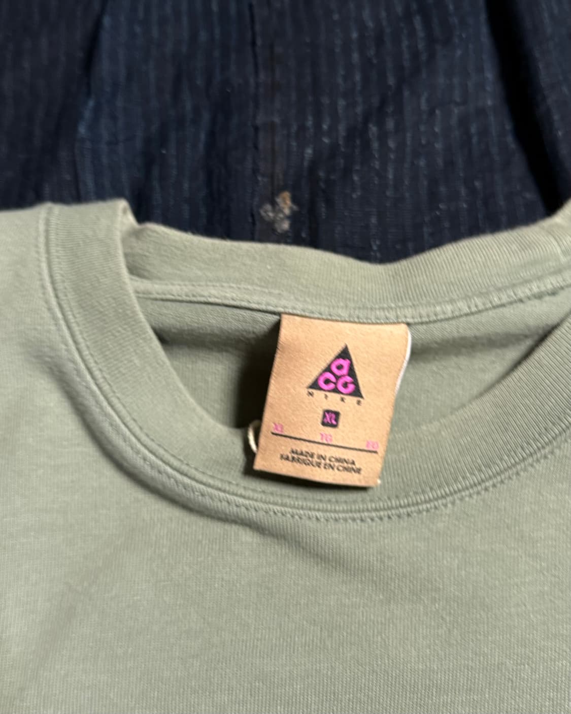 나이키 NRG ACG 숏 슬리브 크레이커 레이크 티셔츠 클래이 그린 XL 상품이미지5