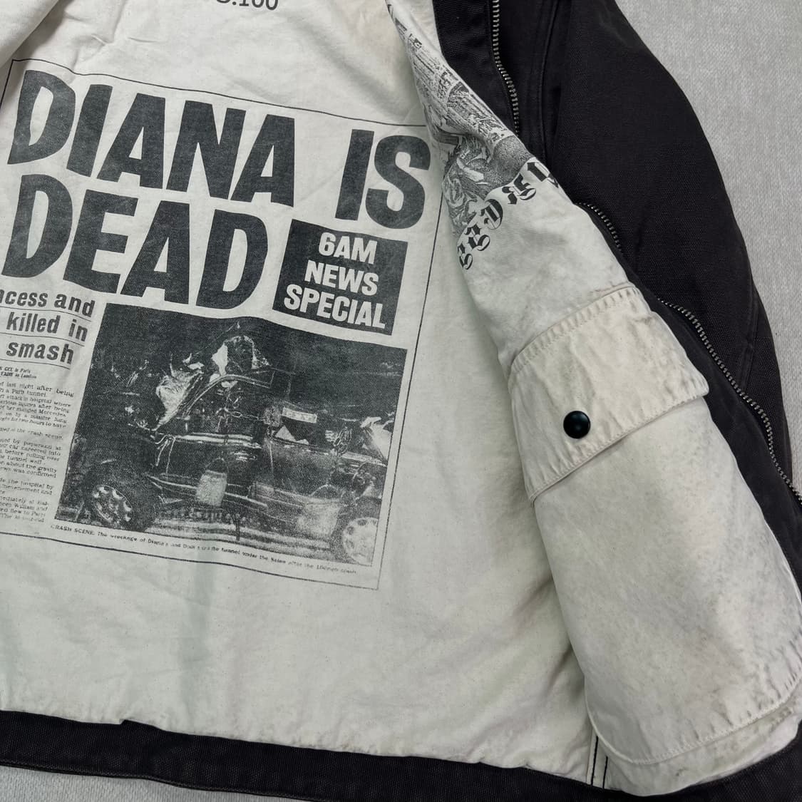 100 90s 아메리칸 빈티지 디트로이트 워크자켓 상품이미지3