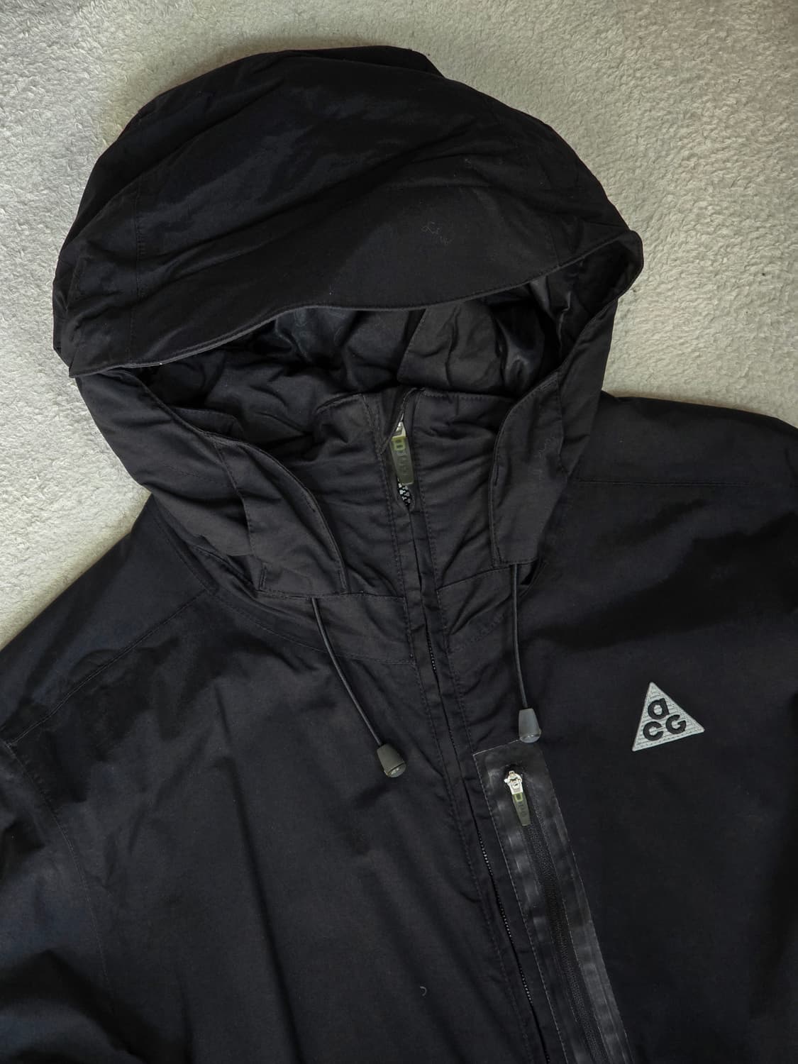 나이키 ACG 후드 바람막이 자켓 블랙 L 상품이미지3