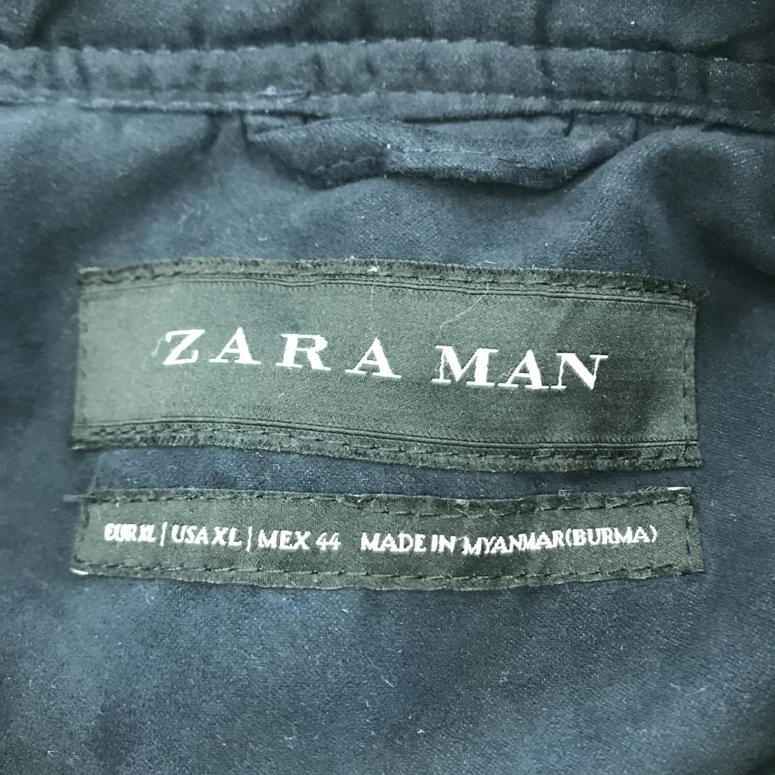 자라 스웨이드 퀼팅 봄버자켓 [XL] 상품이미지4