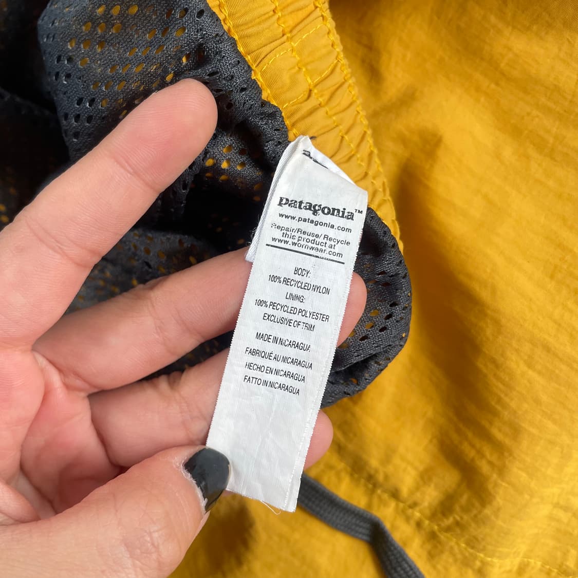 Patagonia 파타고니아 머스타드 우븐 배기치 팬츠 상품이미지8