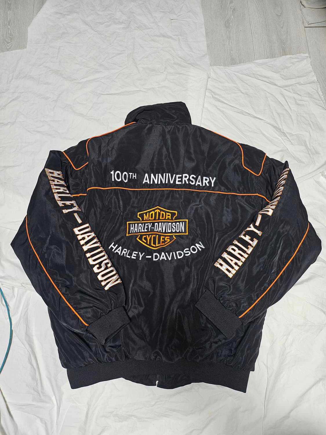 할리데이비슨 봄버 바시티 자켓 XXL 상품이미지2