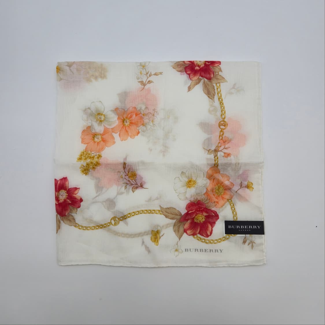 BURBERRY 버버리 손수건 스카프 [JBSFC10454-662-05] 상품이미지3