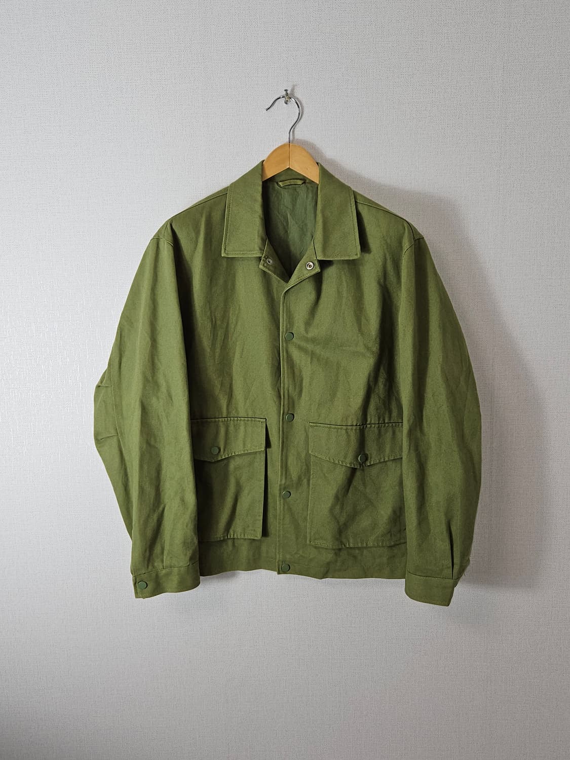 자라 ZARA 옴므 올리브그린 워크자켓 헌팅 XL 상품이미지1