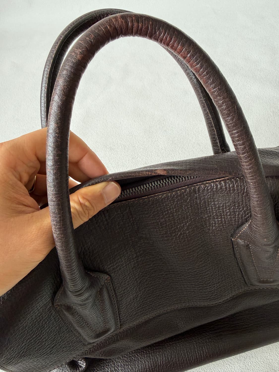 르베이지(LEBEIGE) 레더 토트백 상품이미지5